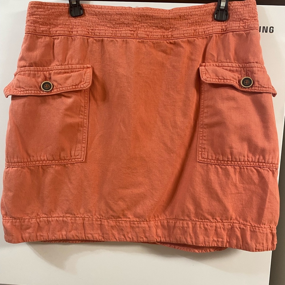 Anthropologie Coral Skirt